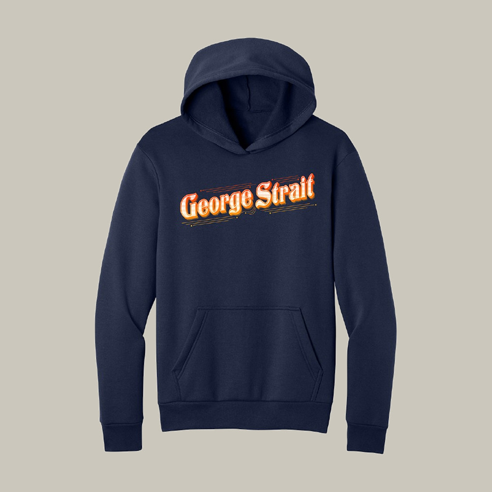 George Strait Graphic Hoodie George Strait Hooded Sweatshirt Country Music Lover Gift