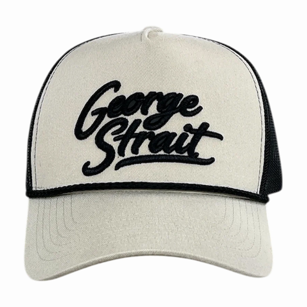 George Strait Logo Trucker Hat George Strait Trucker Cap Best Gift For Country Music Fans