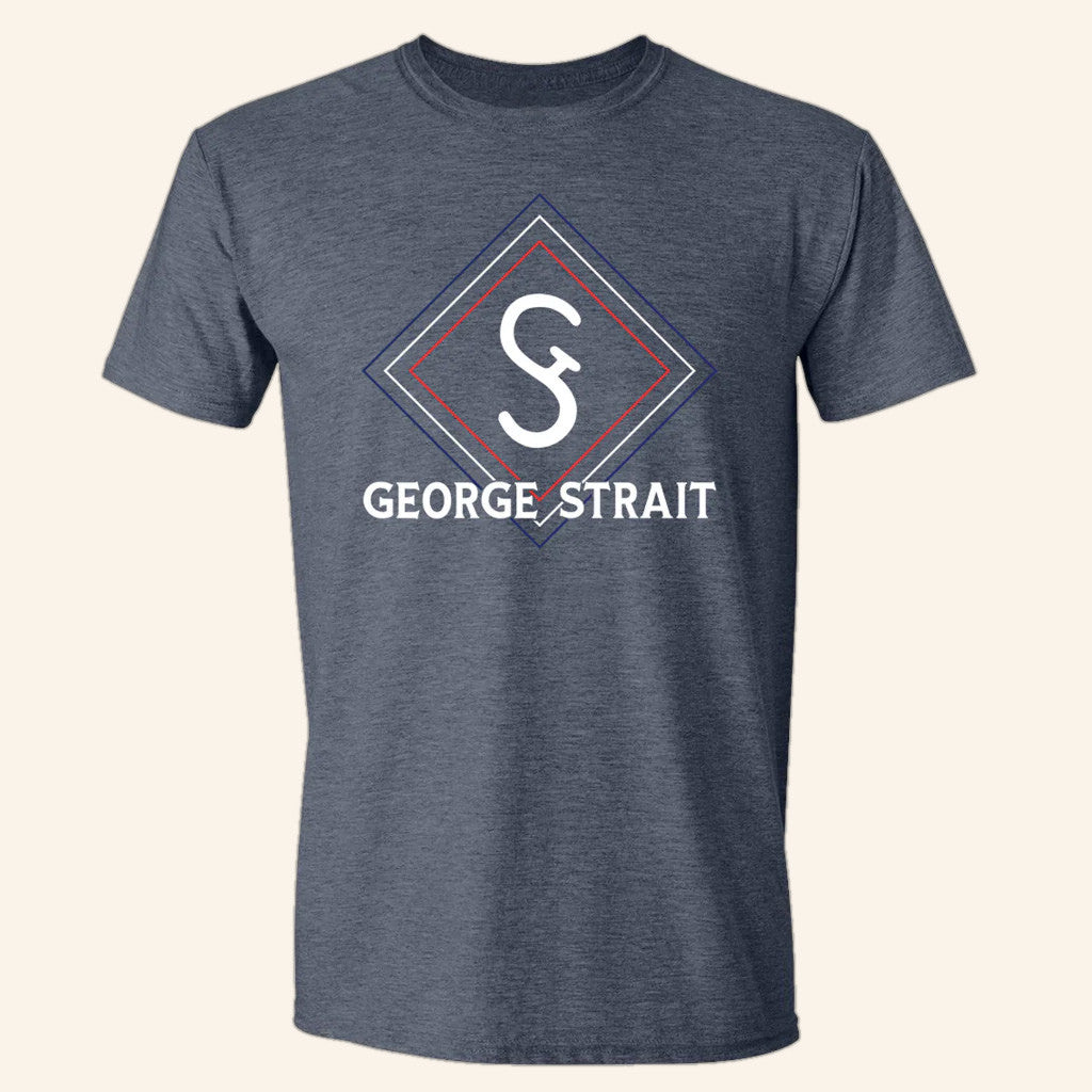 George Strait Merch Tour 2025 George Strait Diamond Logo T-Shirt Gifts For Music Fans George Strait Merch Tour 2025 George Strait Diamond Logo T-Shirt Gifts For Music Fans