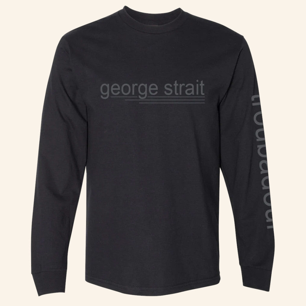 George Strait Merch Tour 2025 George Strait Troubadour Long Sleeve T-Shirt Gifts For Dad George Strait Merch Tour 2025 George Strait Troubadour Long Sleeve T-Shirt Gifts For Dad