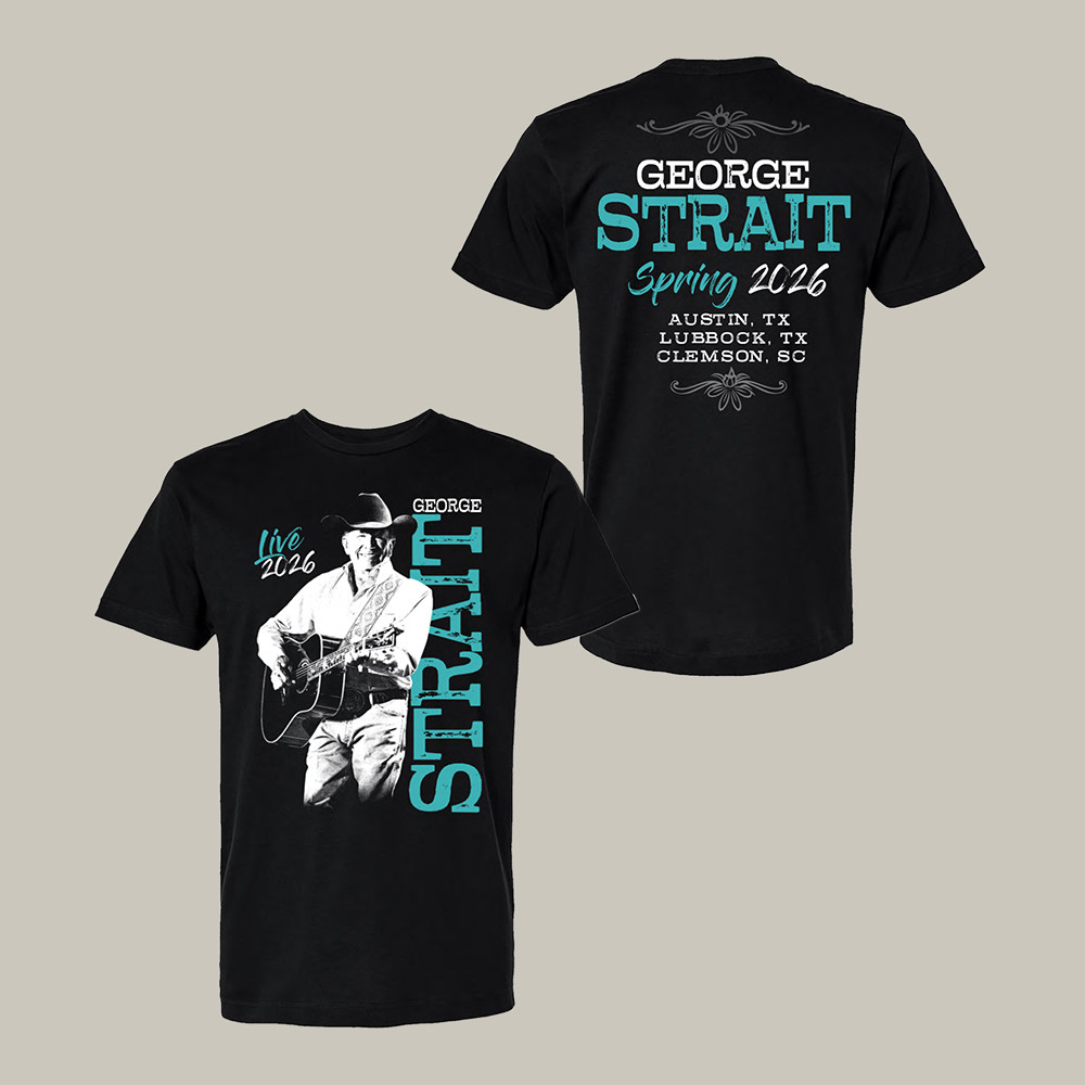 George Strait Spring 2026 T-Shirt Country Music Tee George Strait Lover Gift For Him
