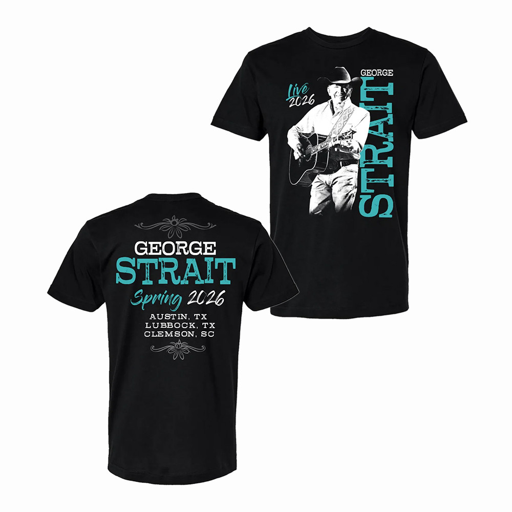 George Strait Spring Tour T-Shirt George Strait Clothes Unique Gift For Country Music Lovers
