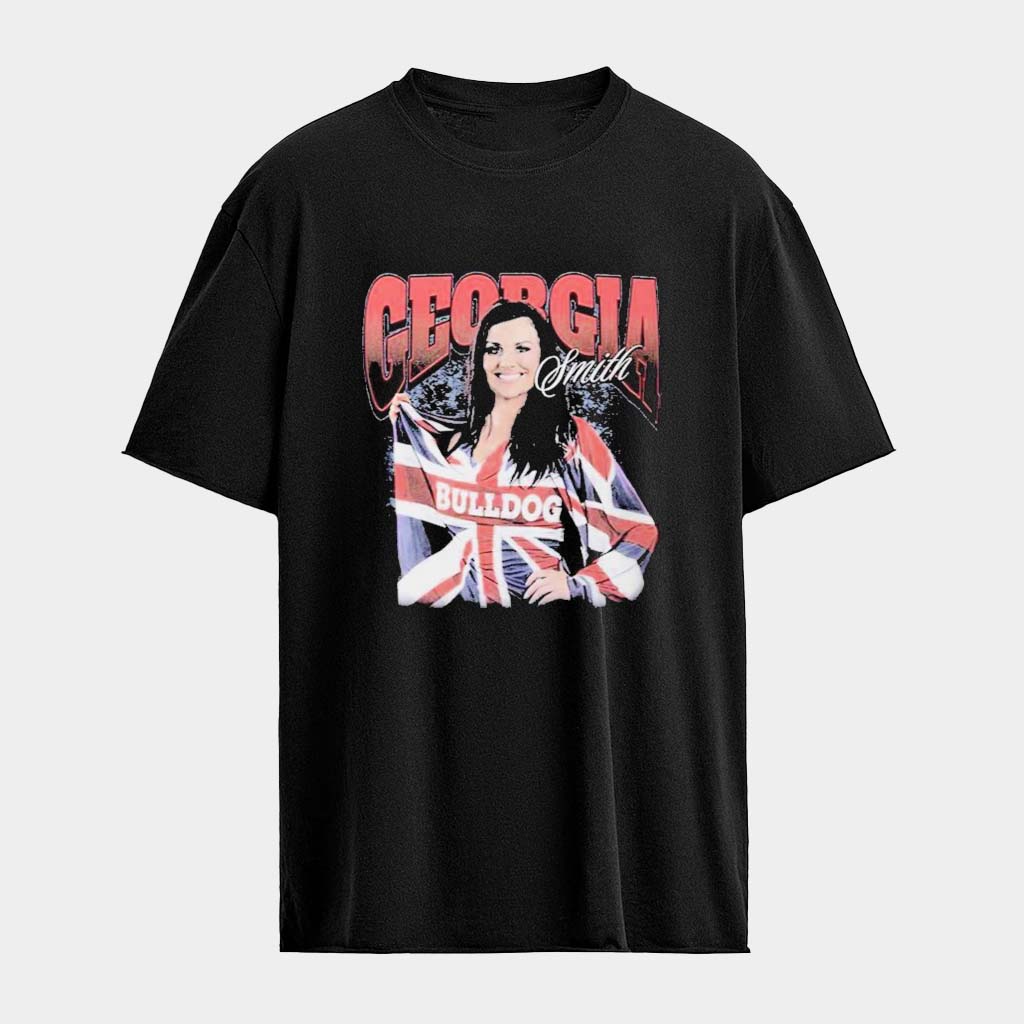 Georgia Smith Union Jack T-Shirt Georgia Smith Merch Best Gifts For Wife