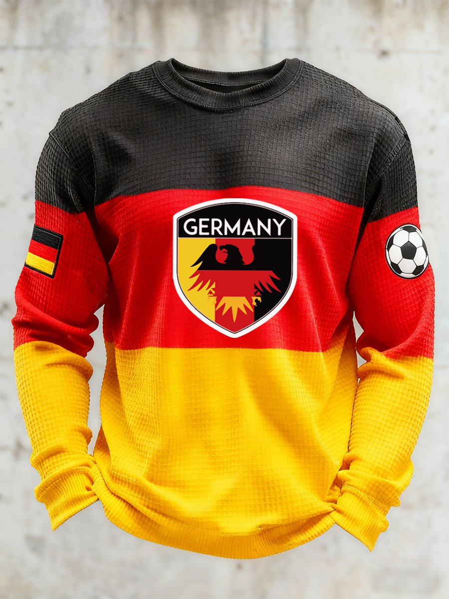 German Football World Cup 2026 Long Sleeve T-Shirt Game Day Apparel Best Gifts For Brother German Football World Cup 2026 Long Sleeve T-Shirt Game Day Apparel Best Gifts For Brother