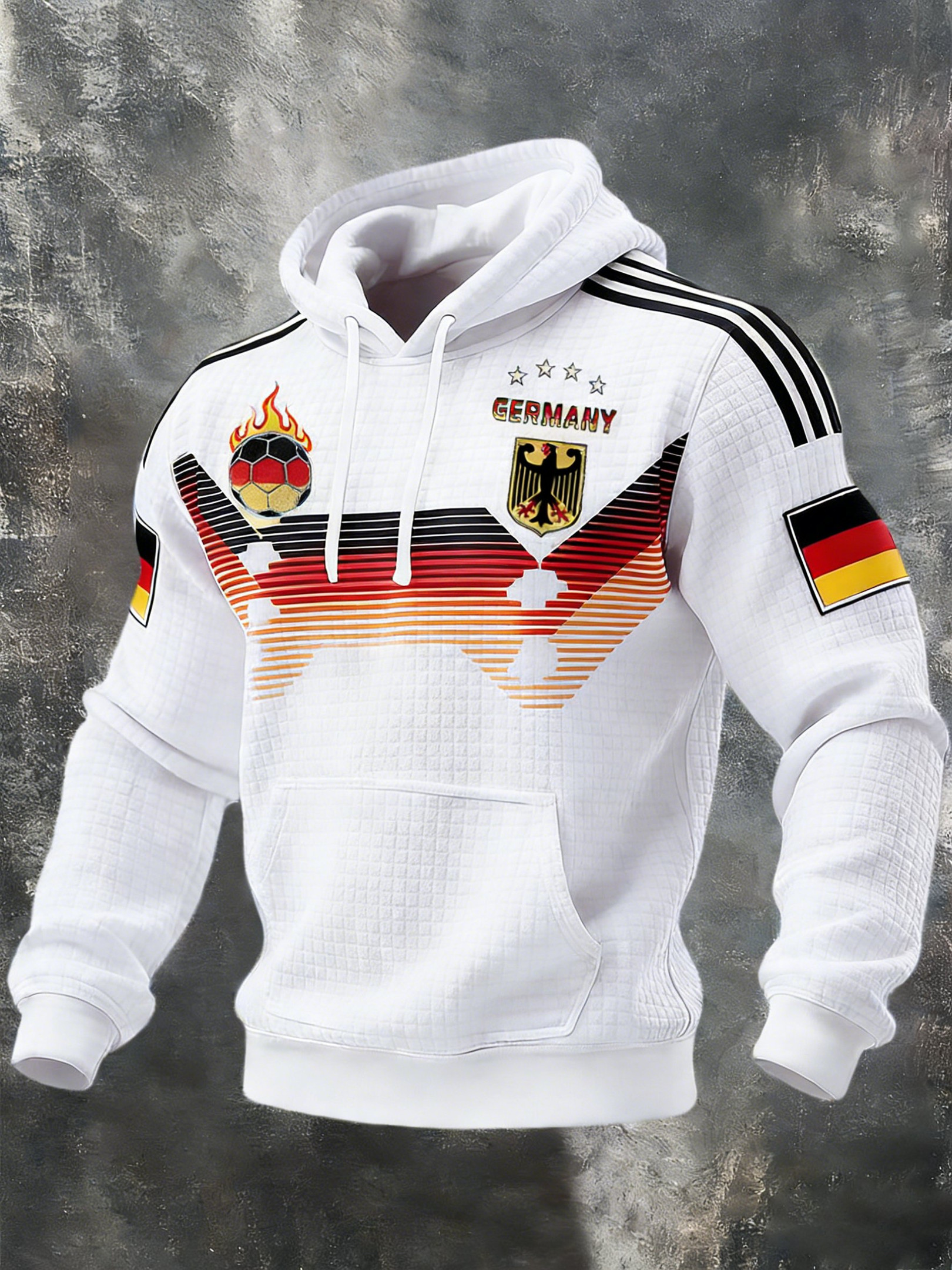 German World Cup 2026 Hoodie White Germany National Football Team Hoodie Gift Ideas For Fan