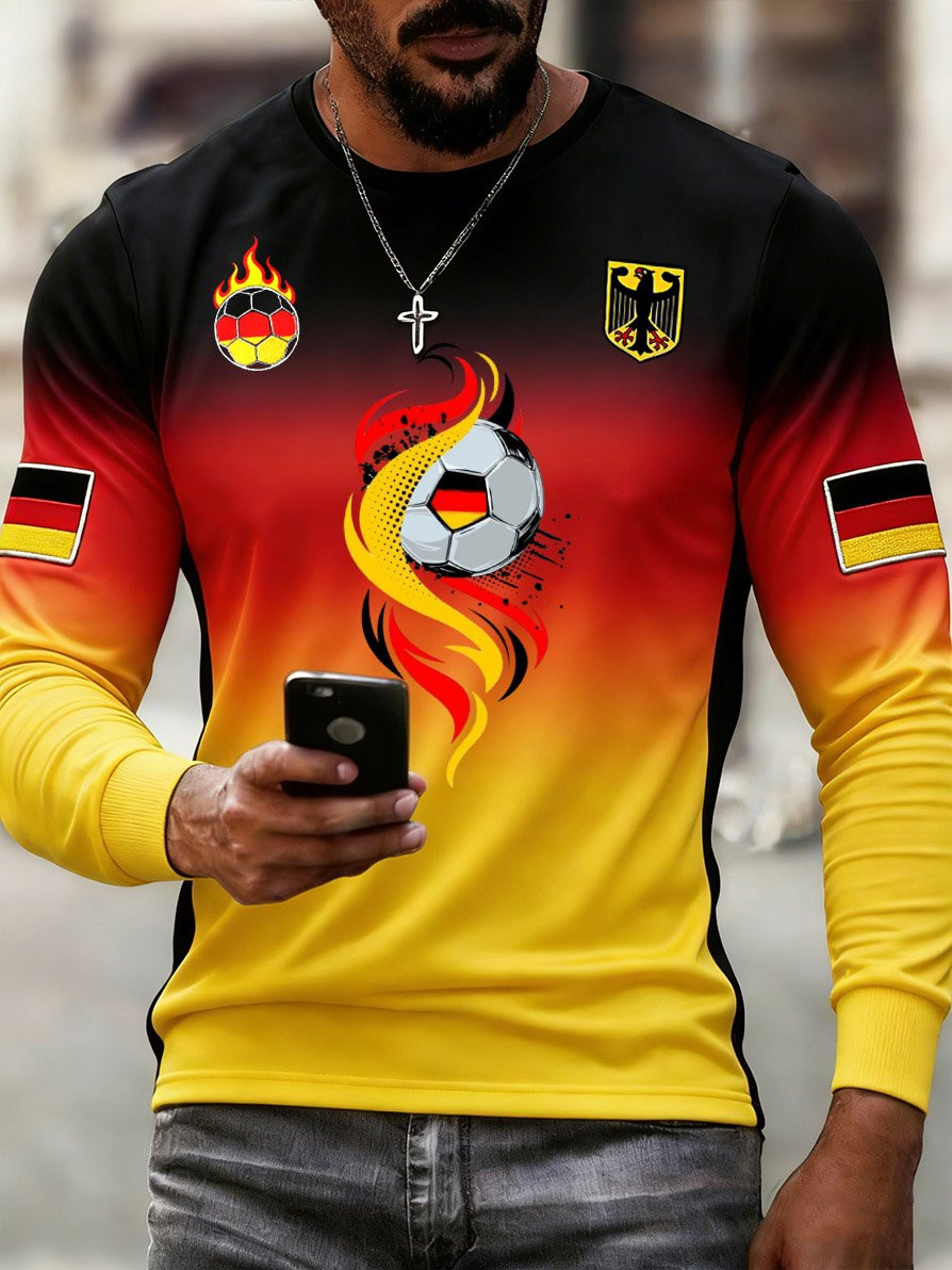 German World Cup 2026 Long Sleeve T-Shirt Germany National Football Team Merch Gifts For Him