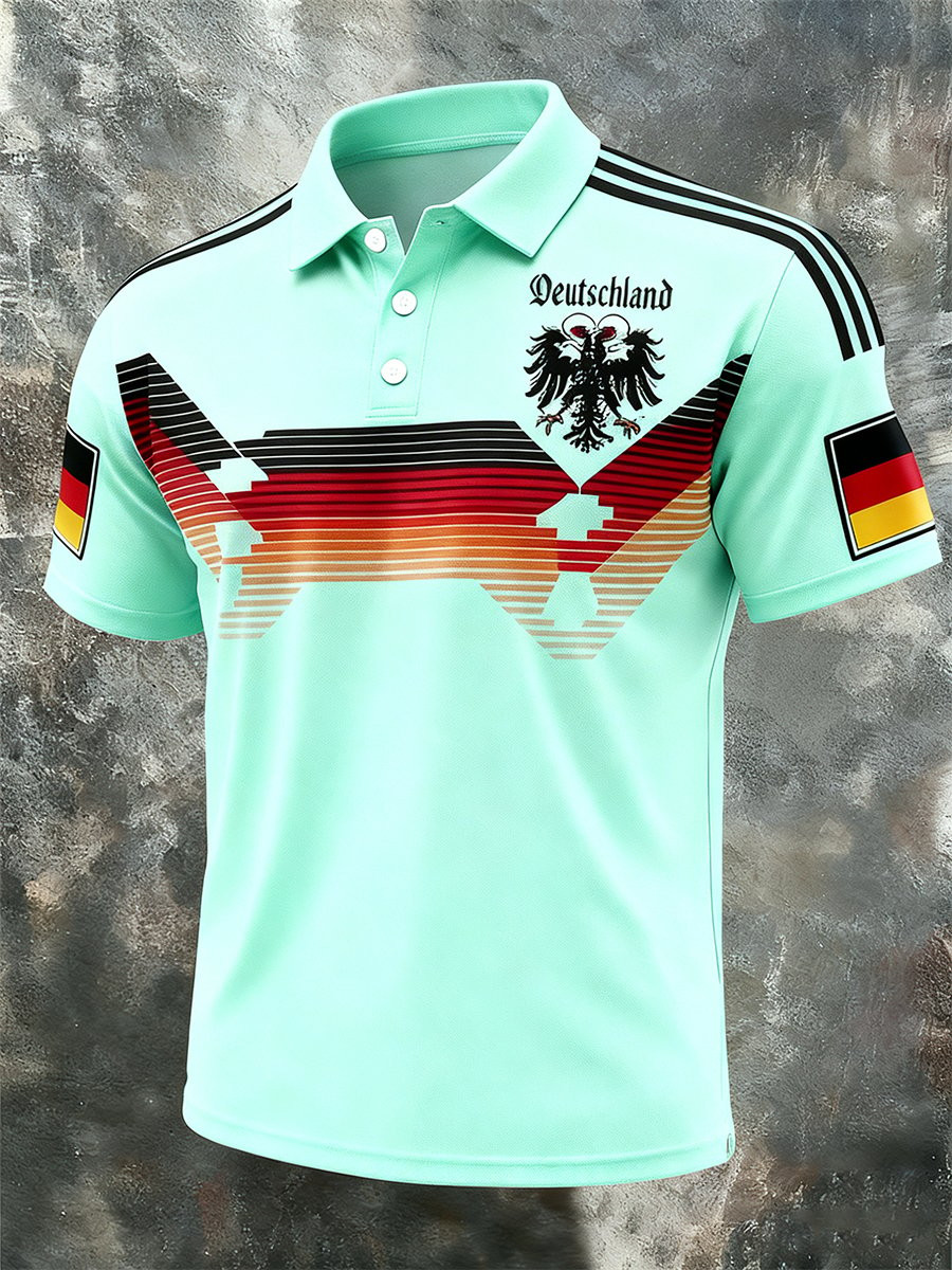 German World Cup 2026 Polo Shirt For Mens Germany National Football Team Fan Clothing German World Cup 2026 Polo Shirt For Mens Germany National Football Team Fan Clothing