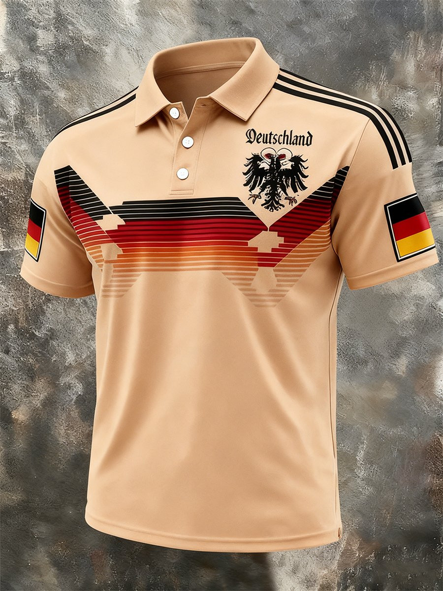 German World Cup 2026 Polo Shirt For Mens Germany National Football Team Fan Clothing German World Cup 2026 Polo Shirt For Mens Germany National Football Team Fan Clothing
