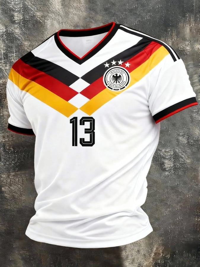 German World Cup 2026 V-Neck Shirt Germany National Football Team Shirt Football Fan Gift Ideas
