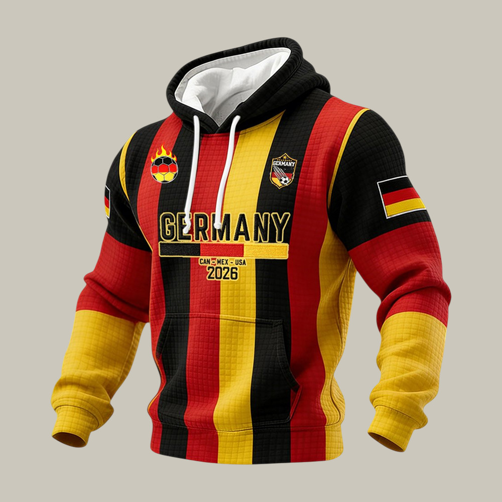 Germany 2026 FIFA World Cup Hoodie Soccer Hooded Sweatshirt Dad Birthday Gift
