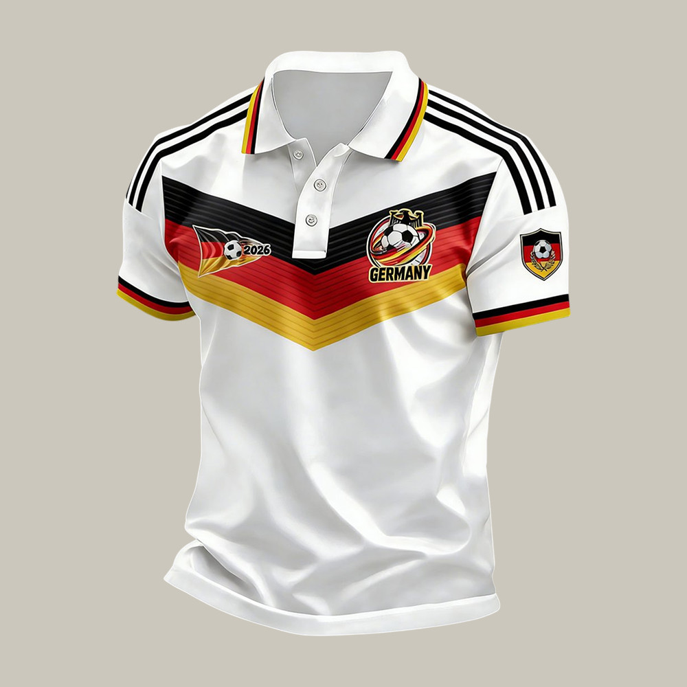 Germany 2026 FIFA World Cup Polo Shirt Game Day Shirt Father's Day Gift Idea