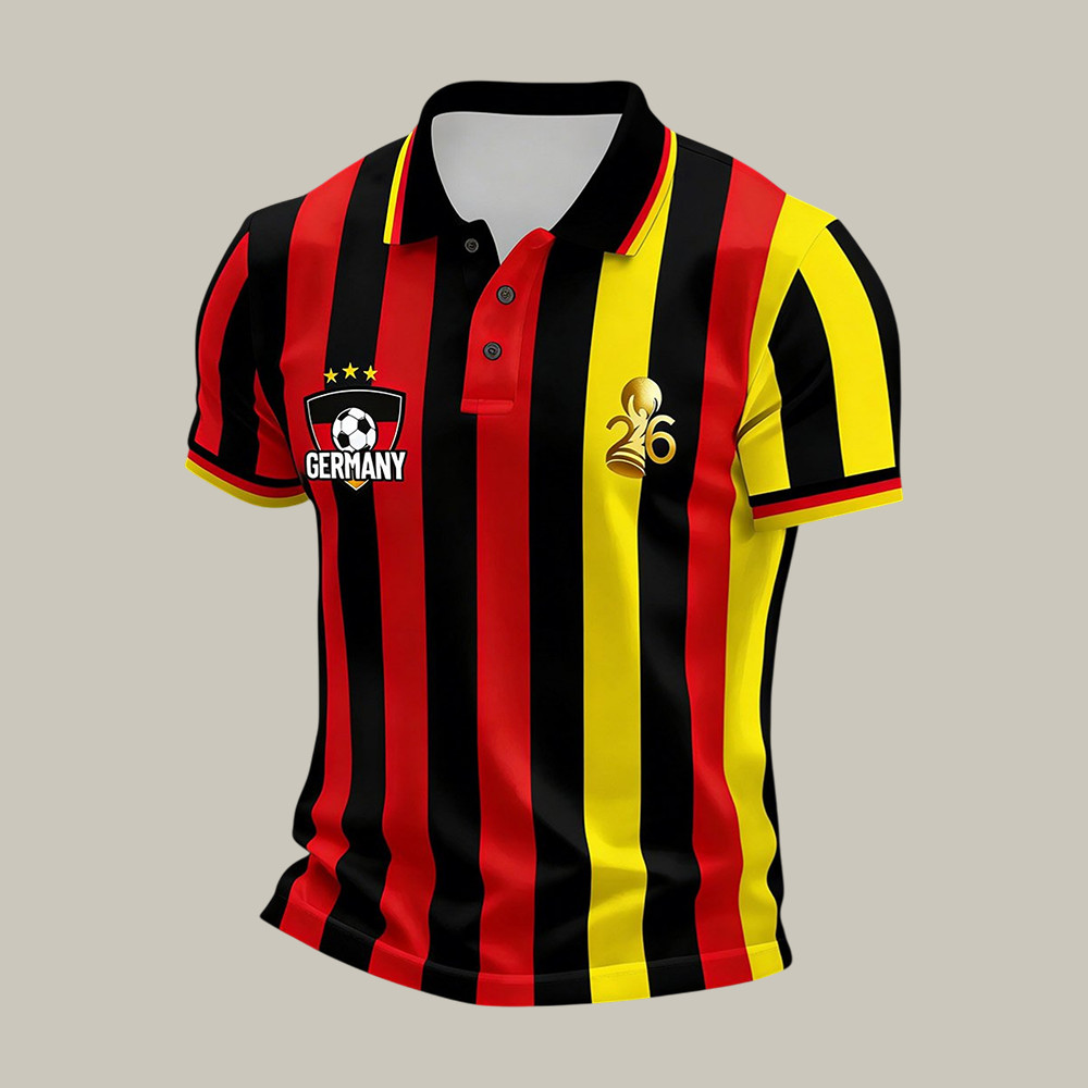 Germany 2026 FIFA World Cup Polo Shirt Game Day Shirt Soccer Lover Gift