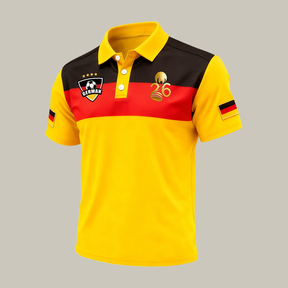 Germany 2026 FIFA World Cup Polo Shirt Game Day Shirt Soccer Lover Present