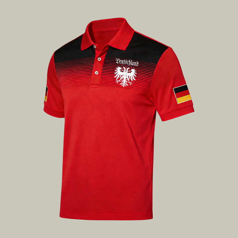 Germany 2026 FIFA World Cup Polo Shirt Game Day Soccer Fan Shirt Gift For Dad