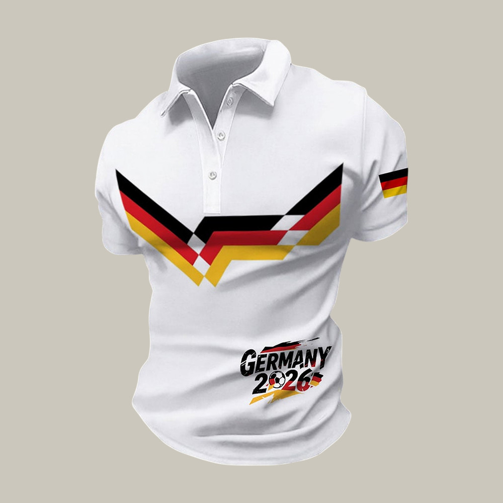 Germany 2026 FIFA World Cup Polo Shirt Soccer Fan Merch World Cup 2026 Gear