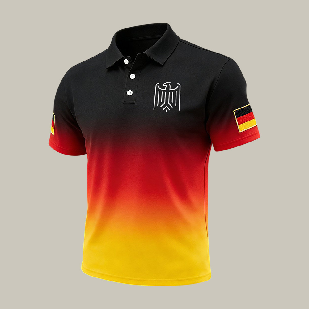 Germany 2026 FIFA World Cup Polo Shirt Soccer Fan Shirt Unique Gift For Boyfriend