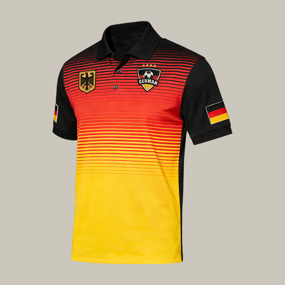 Germany 2026 FIFA World Cup Polo Shirt Soccer Lover Clothes Gift For Father's Day