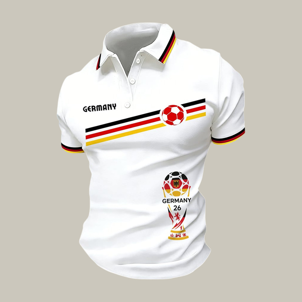 Germany 2026 FIFA World Cup Polo Shirt Soccer Lover Shirt Game Day Gift For Brothers