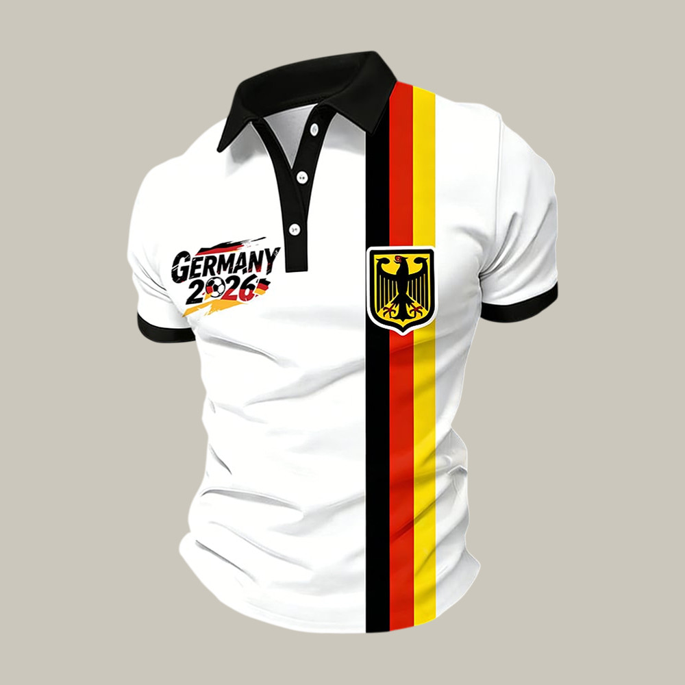 Germany 2026 FIFA World Cup Polo Shirt World Cup Fan Merch Soccer Lover Gift