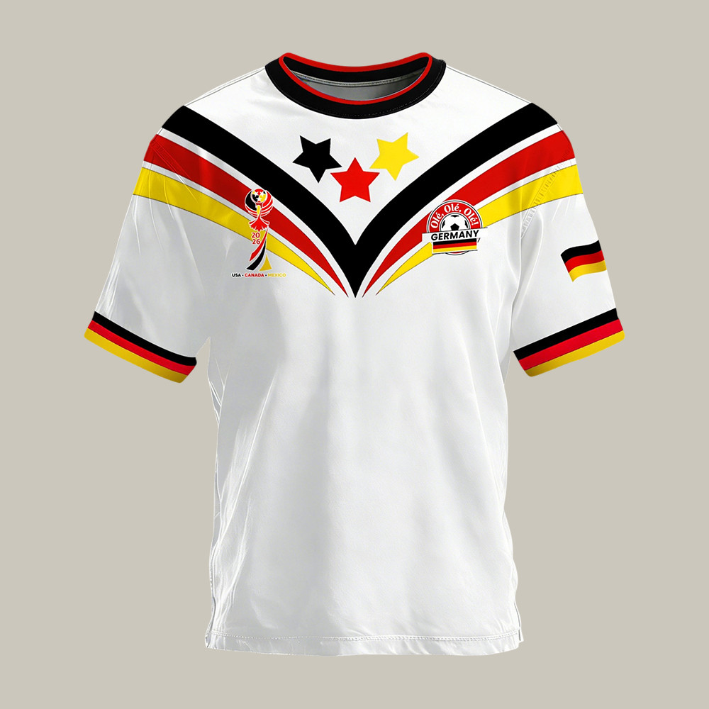 Germany 2026 FIFA World Cup T-Shirt World Cup Fan Merch Soccer Lover Gift For Him
