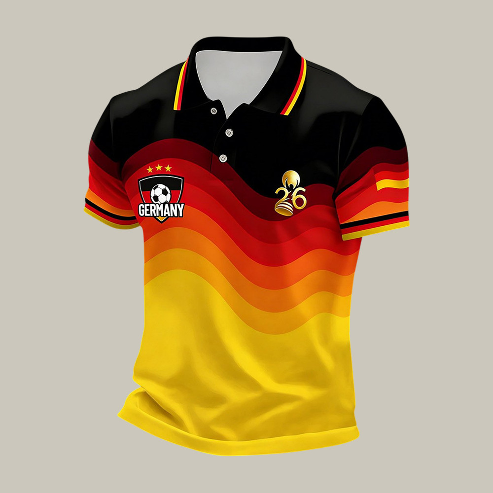 Germany FIFA Club World Cup Bracket Polo Shirt Soccer Clothes Gift For Father's Day