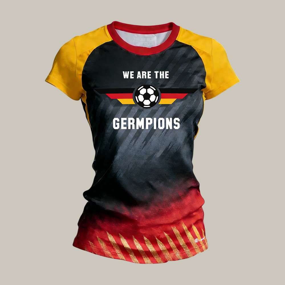 Germany FIFA Club World Cup Bracket T-Shirt We Are The Germpions Football Deutschland Tee Game Day Gear
