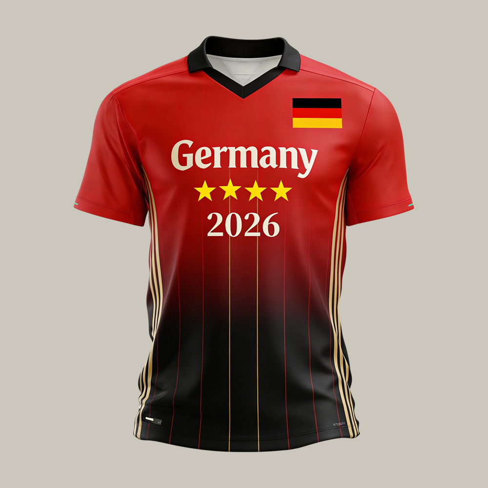 Germany FIFA World Cup 2026 Jersey Germany National Soccer Team Clothes 2026 World Cup Gear