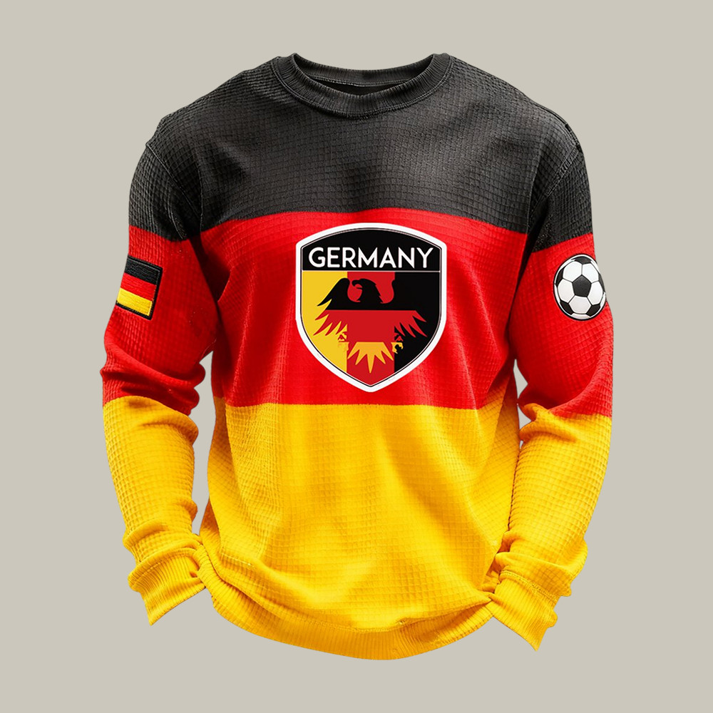 Germany FIFA World Cup 2026 Long Sleeve Shirt Soccer Apparel Good Gift For Fans