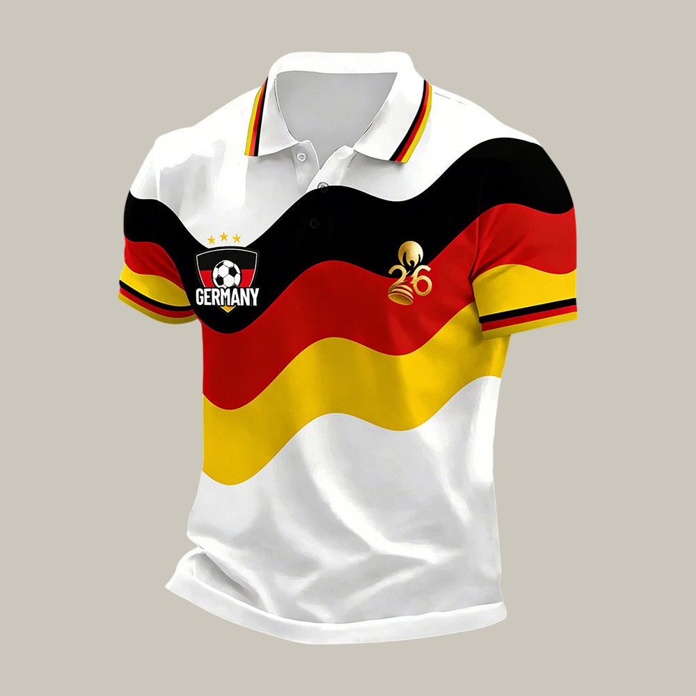Germany FIFA World Cup 2026 Polo Shirt FIFA Club World Cup Bracket Shirt Soccer Fan Gear