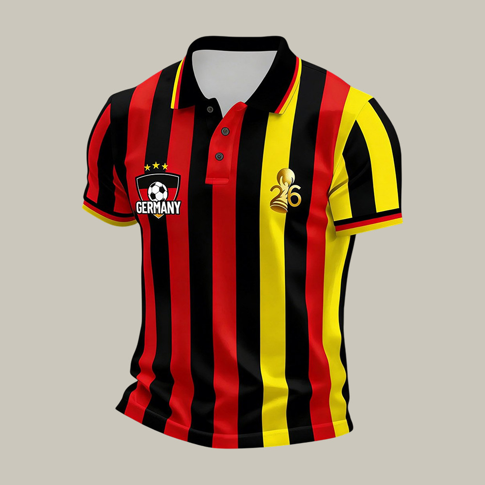 Germany FIFA World Cup 2026 Polo Shirt Game Day Clothes Unqiue Gift For Father's Day