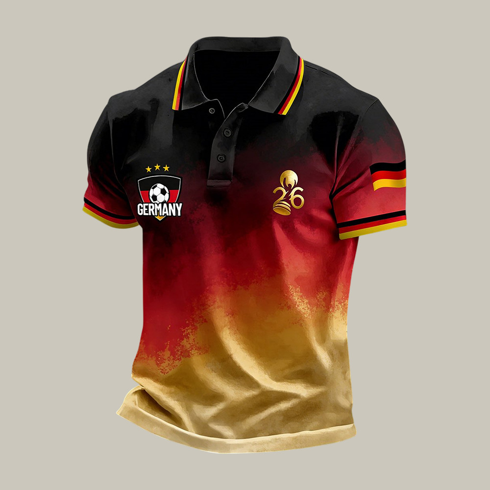 Germany FIFA World Cup 2026 Polo Shirt Game Day Shirt Soccer Lover Present