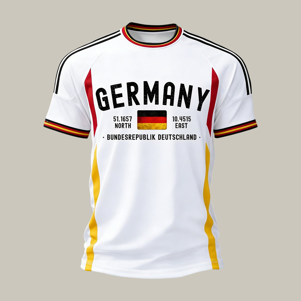 Germany FIFA World Cup 2026 T-Shirt Germany 2026 World Cup Clothes Present For Husband
