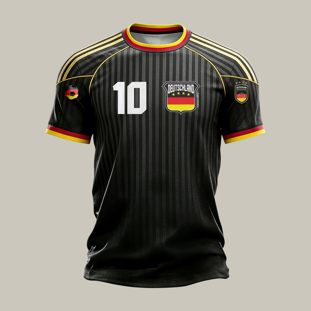 Germany FIFA World Cup 2026 T-Shirt Team Deutschland Soccer Clothes World Cup 2026 Gear