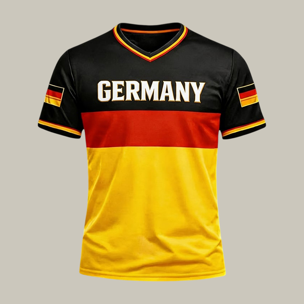 Germany FIFA World Cup 2026 V-Neck Shirt Soccer Fan Apparel Present For Him