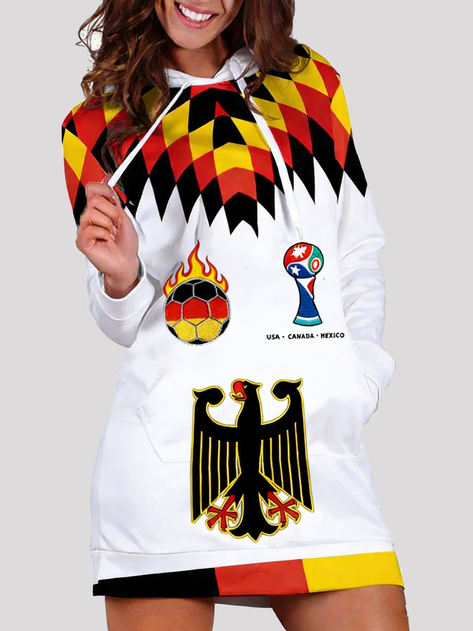 Germany Football World Cup 2026 Hoodie Dress Game Day Apparel Gift Ideas For Wife Germany Football World Cup 2026 Hoodie Dress Game Day Apparel Gift Ideas For Wife
