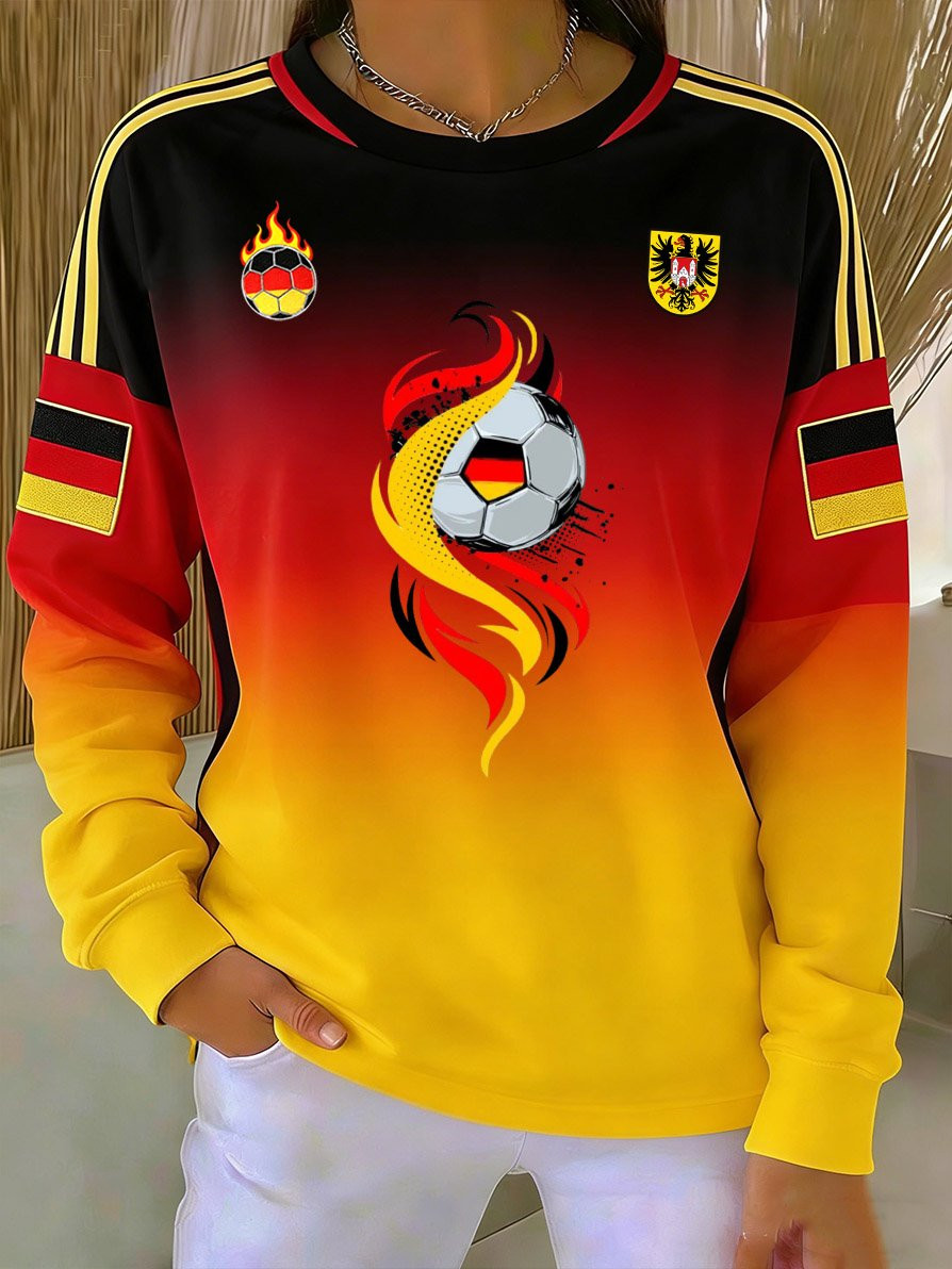 Germany Football World Cup 2026 Long Sleeve T-Shirt Game Day Shirt Gifts For Sister Germany Football World Cup 2026 Long Sleeve T-Shirt Game Day Shirt Gifts For Sister