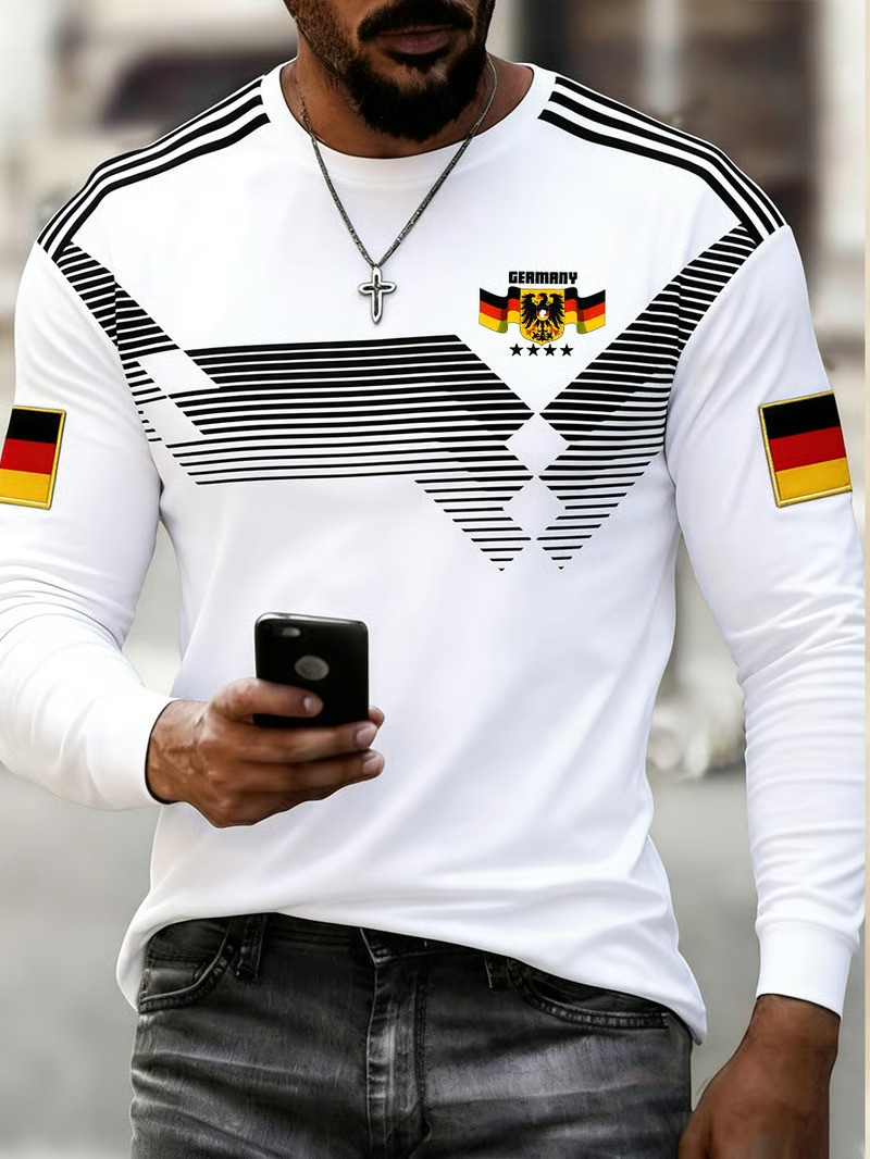 Germany Long Sleeve Shirt World Cup 2026 Fan Gear Deutschland Soccer Best Gift For Him