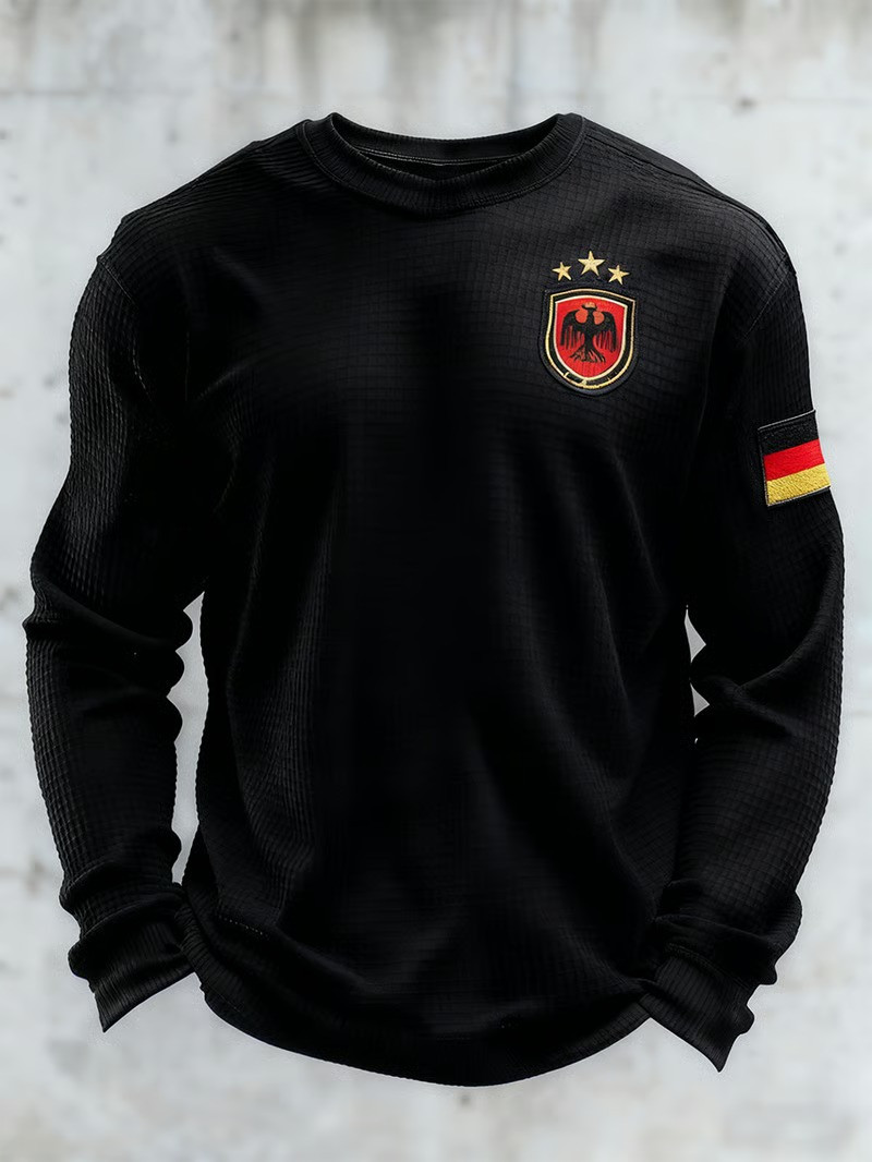 Germany Long Sleeve Shirt World Cup 2026 Soccer Fan Gear Deutschland Eagle Crest Gift For Men