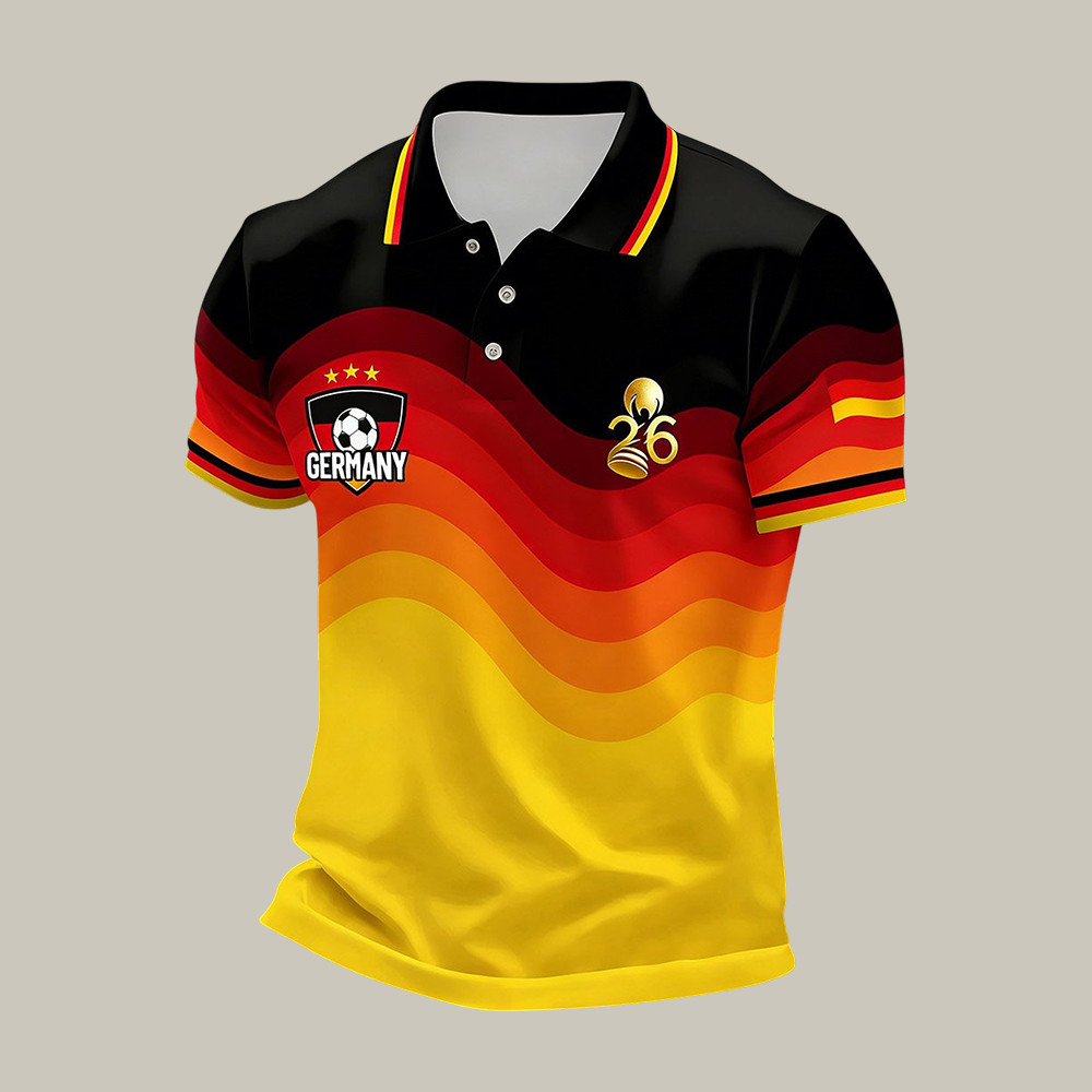 Germany World Cup 2026 Polo Shirt Game Day Shirt Soccer Dad Present