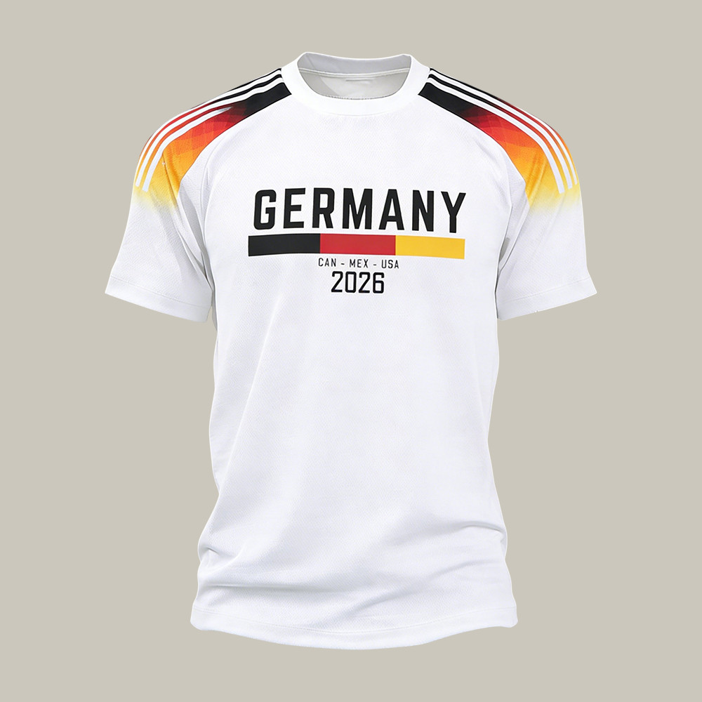 Germany World Cup 2026 T-Shirt Game Day Clothing Soccer Lover Gift For Boyfriend