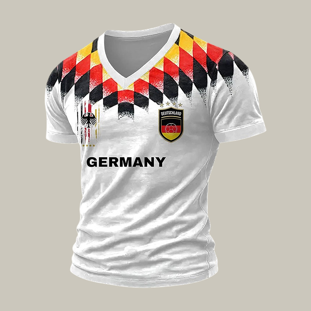 Germany World Cup 2026 V-Neck Shirt FIFA World Cup 2026 Clothing Present For Huge Fans