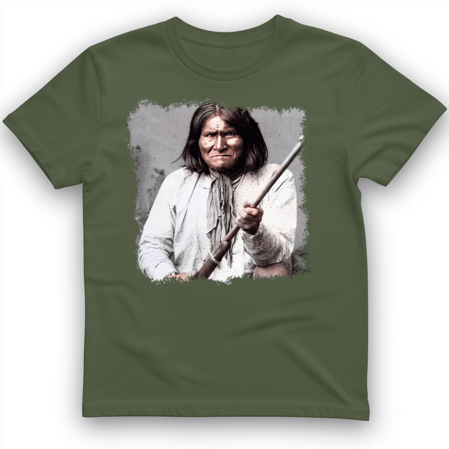 Geronimo T-Shirt Native American Themed Shirt Unique Presents For Native American Enthusiasts