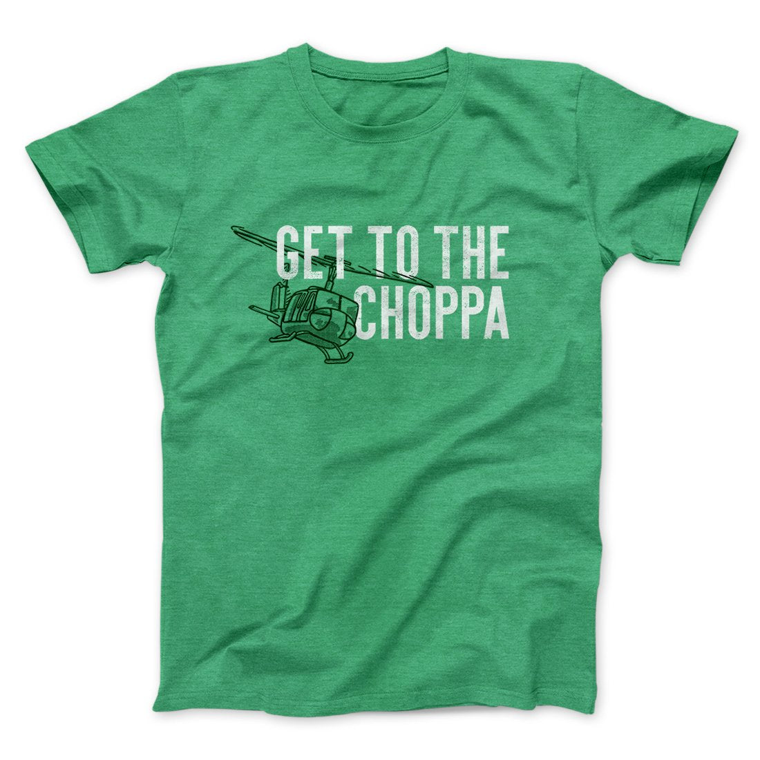 Get to the Choppa! Funny Movie Unisex T-Shirt Gift For Dudes