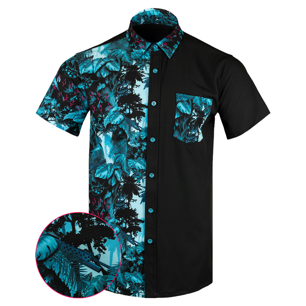 Get To The Chopper Split Button Down Shirt Outdoor Hawaiian Tactical Shirt Xmas Gifts For Dad Get To The Chopper Split Button Down Shirt Outdoor Hawaiian Tactical Shirt Xmas Gifts For Dad