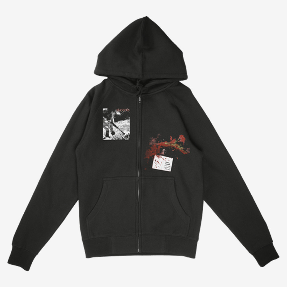 Get Well Soon Quannnic Zip Hoodie Quannnic Hooded Sweatshirt Best Gift For Music Lovers