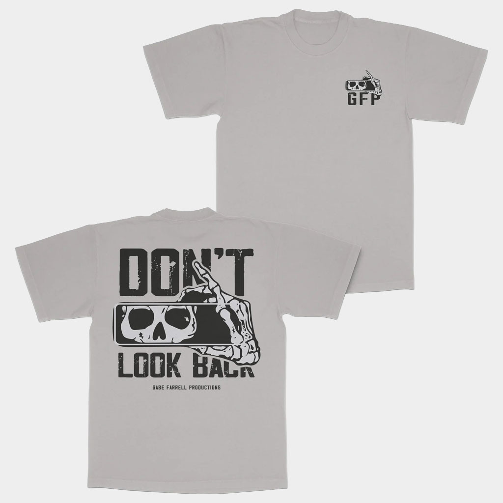 GFP Merch 2026 Don't Look Back T-Shirt Gabe Farrell Productions Merch Gifts For Boyfriend