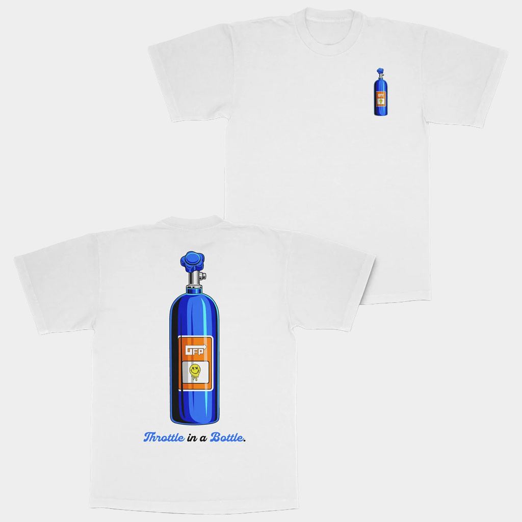 GFP Merch 2026 Throttle In A Bottle T-Shirt Gabe Farrell Productions Shirt Gifts For Besties