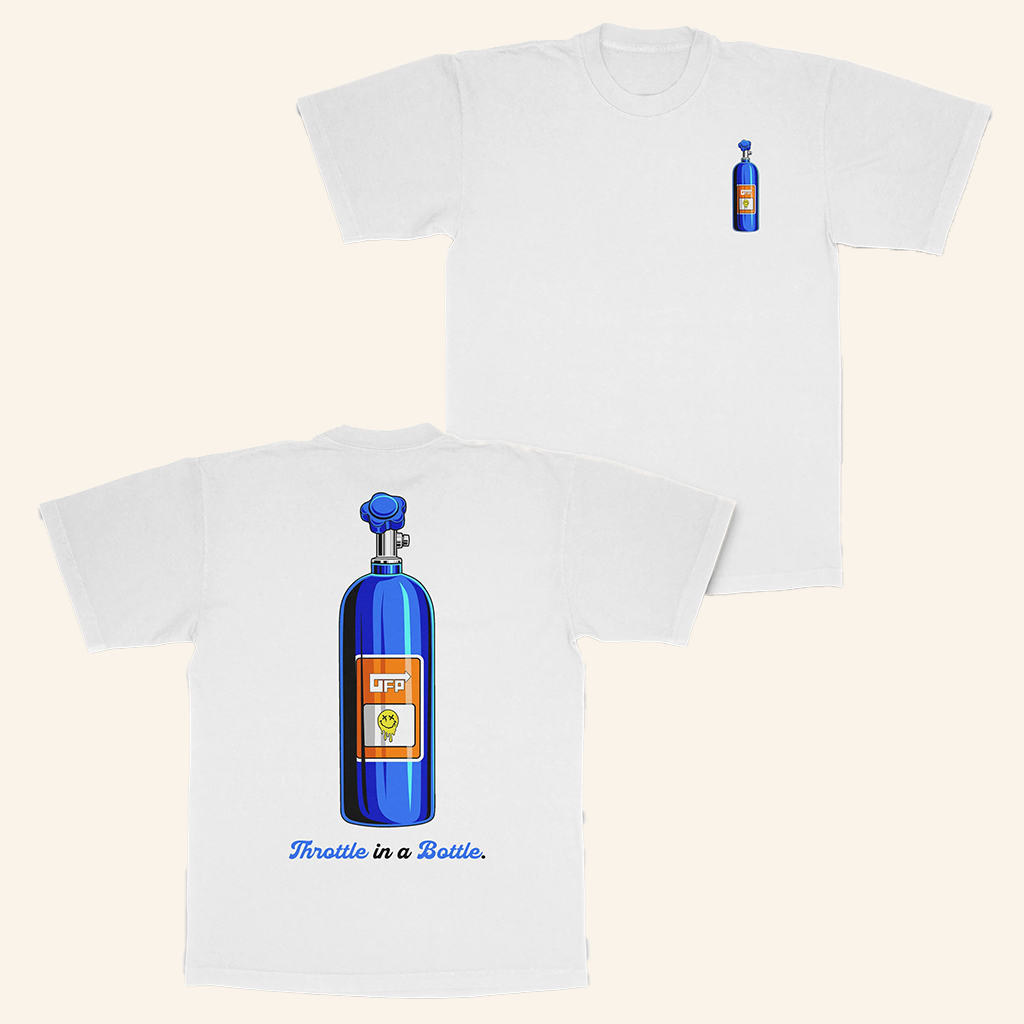 GFP Merch Throttle In A Bottle T-Shirt Gifts Ideas For Boyfriend