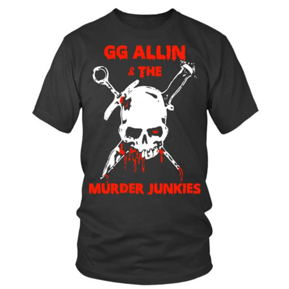 GG Allin Shirt Gg Allin And The Murder Junkies T-Shirt GG Allin Merch