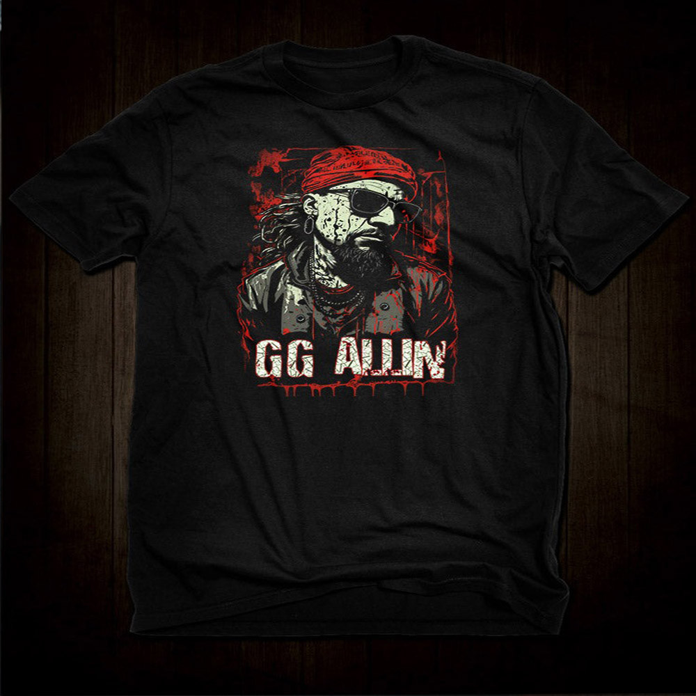 GG Allin Shirt GG Allin Merch Gifts For Rock Music Fans